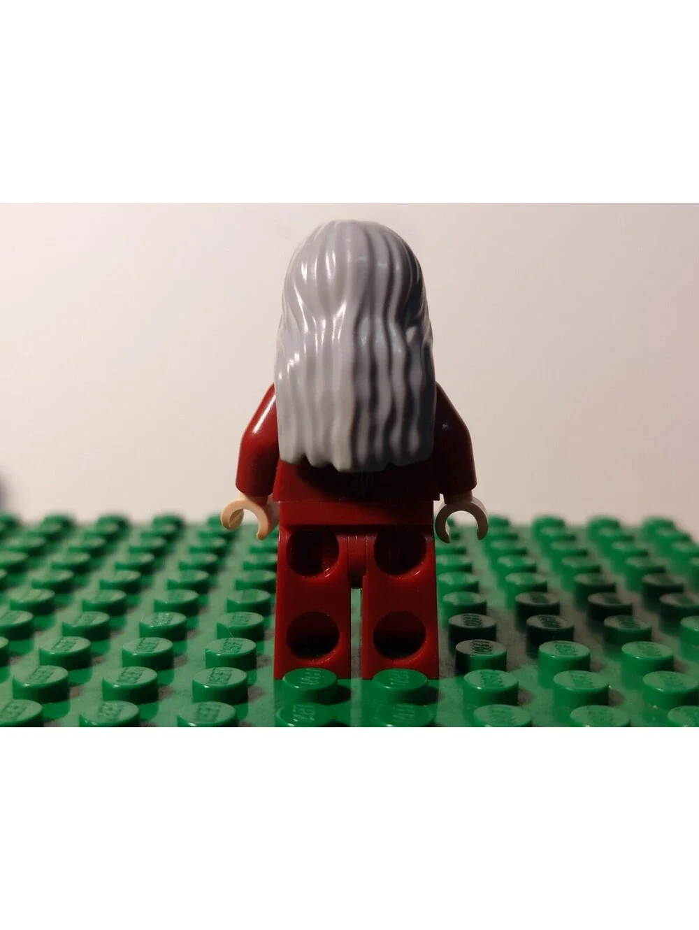 ALBUS DUMBLEDORE in Dark Red Robe from Lego Hogwarts Great Hall MINI-FIGURE ONLY